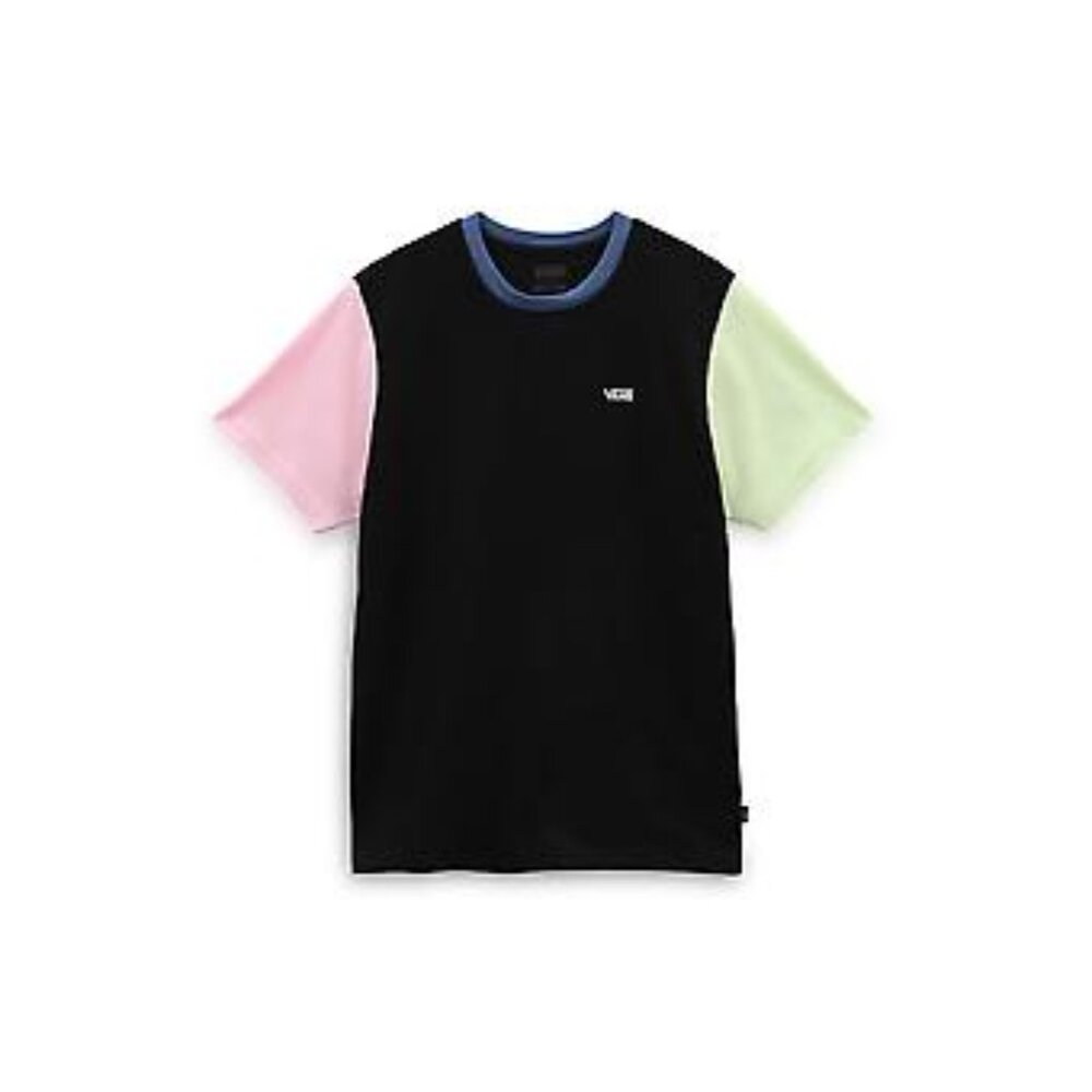 NWOT Women's Vans Black Colorblock T-Shirt, Med
